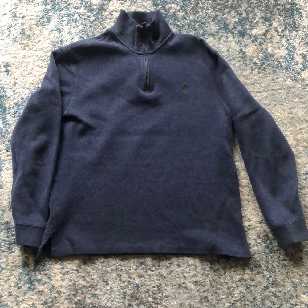 Polo RL 1/4 zip sweater